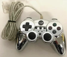 Datel Playstation 2 Wired PS2 Controller CHROME Macro Analog Special Edition