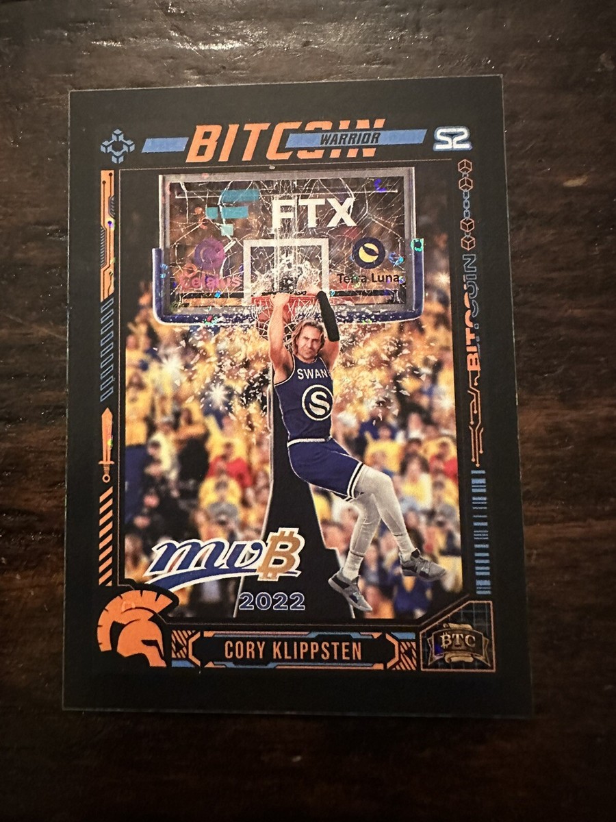 Bitcoin Trading Cards Series Cory Klippsten #110 holofoil /500