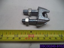Qty  14: 3/8" Wire Cable Clamps