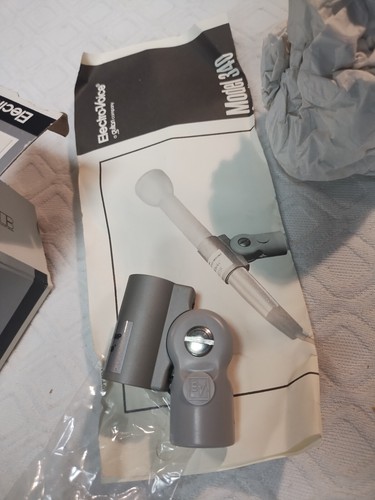 Supporto morsetto di sicurezza clip microfono Electro Voice 340 vintage. NOS, NUOVO con scatola - Foto 5 di 12