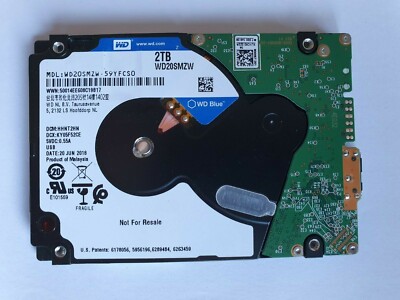 WD20SMZW-59YFCS0 parts for data recovery, ersatzteile datenrettung DCM DCX DATE