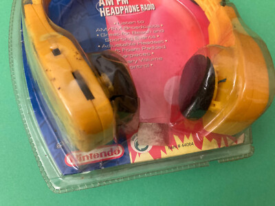 VINTAGE SUPER MARIO NINTENDO 64 AM/FM HEADPHONE RADIO NEW | eBay