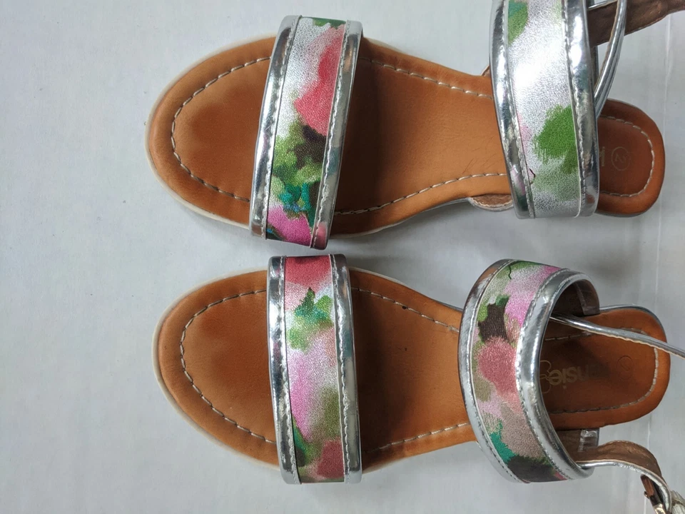 Sandalias de cuña Kensie devolución gratuita correa talla 2 zapatos mujer sintéticos envío gratis Foto 3 de 4