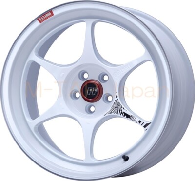 ENKEI ホワイト 17インチホイール 3本　送料込 Set of 4 Enkei Genuine PF06 17x9.0 +35 5x114.3 MW Wheels | White