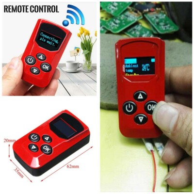1PC Red Key Thermostat Remote Control for Diesel Air Car
