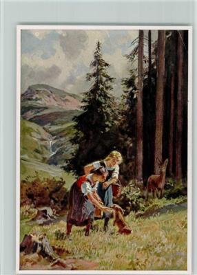 40130580 - Schneewittchen und Rosenrot Sammelbild Deutsche Maerchen Gruppe 12