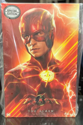 New Hot Toys MMS713B The Flash Special Edition 1/6 Action Figure
