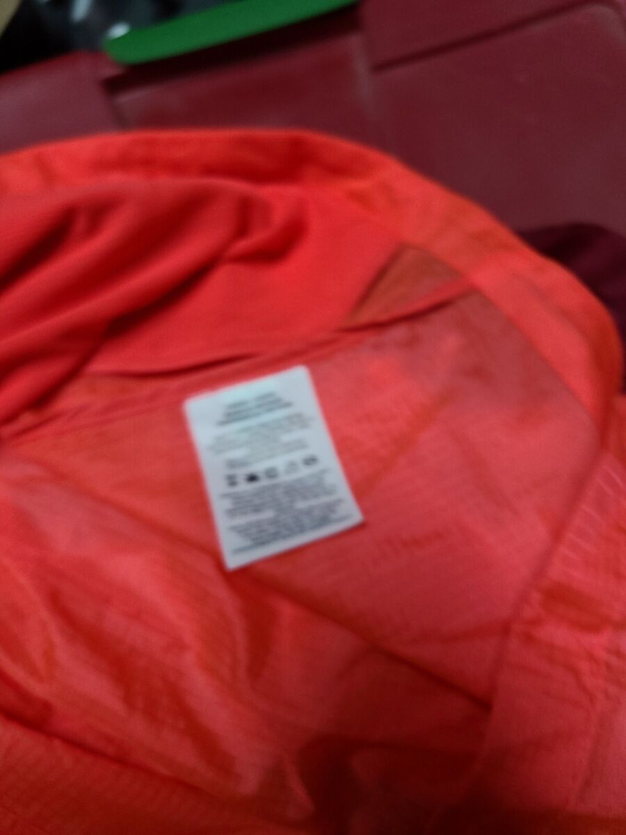 Nike Sportswear Mens Large L Windrunner Running Jacket Red Nike Sportswear Mens Large L Windrunner Running Jacket Red