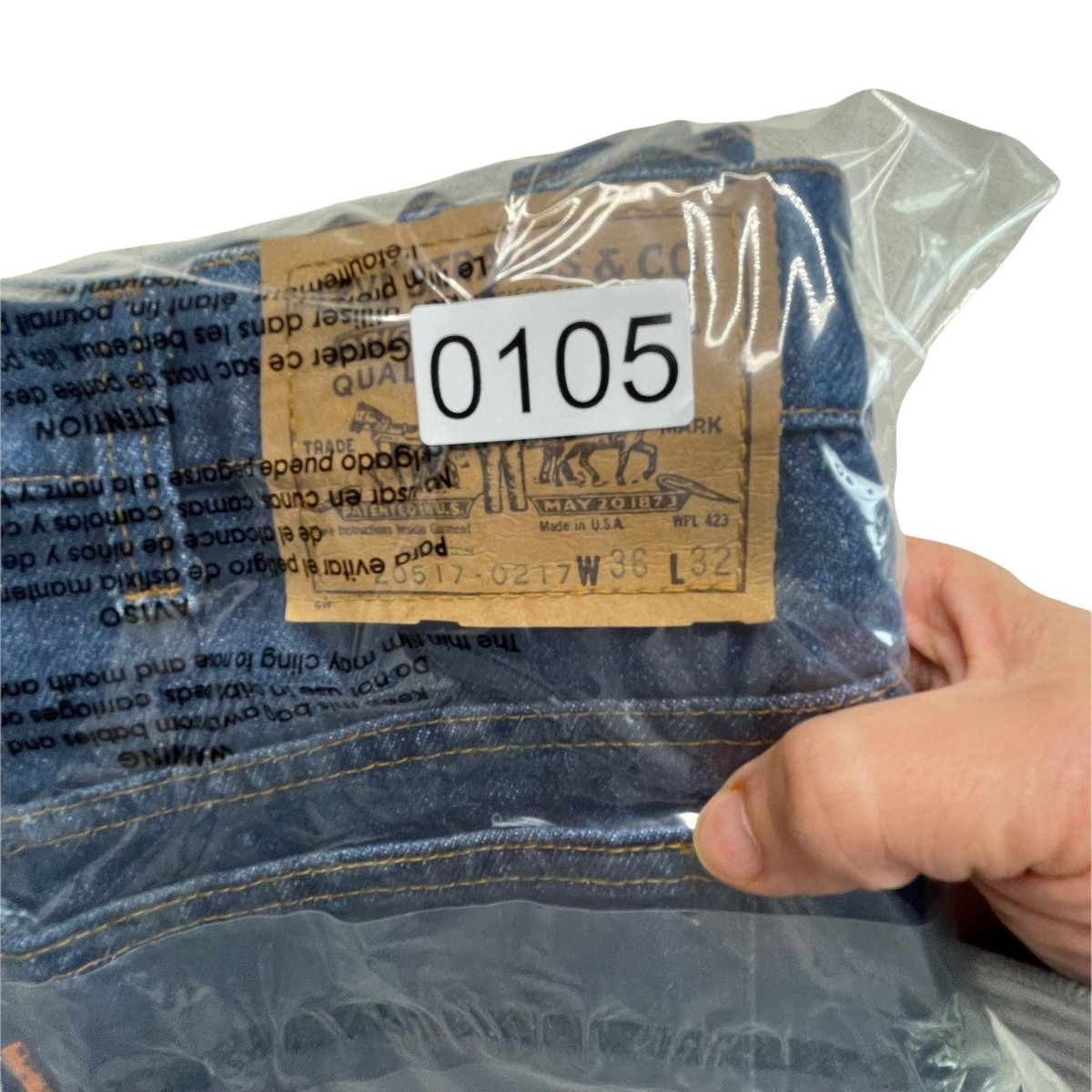 030702○ LEVI'S 20517 0217 デニム 32 オレンジタブ 030702○ LEVI'S 20517 0217 デニム 32 オレンジタブ