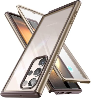 For Samsung Galaxy S23 Ultra, SUPCASE Edge XT Series Case Built-in Screen Cover