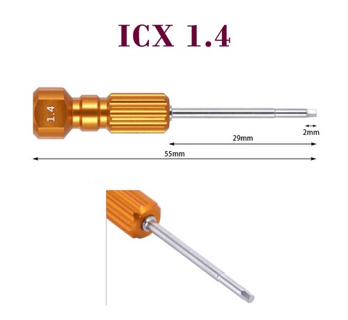 Kit de destornilladores para implantes dentales micro destornillador de mano herramientas de implante de pilar - Imagen 8 de 11
