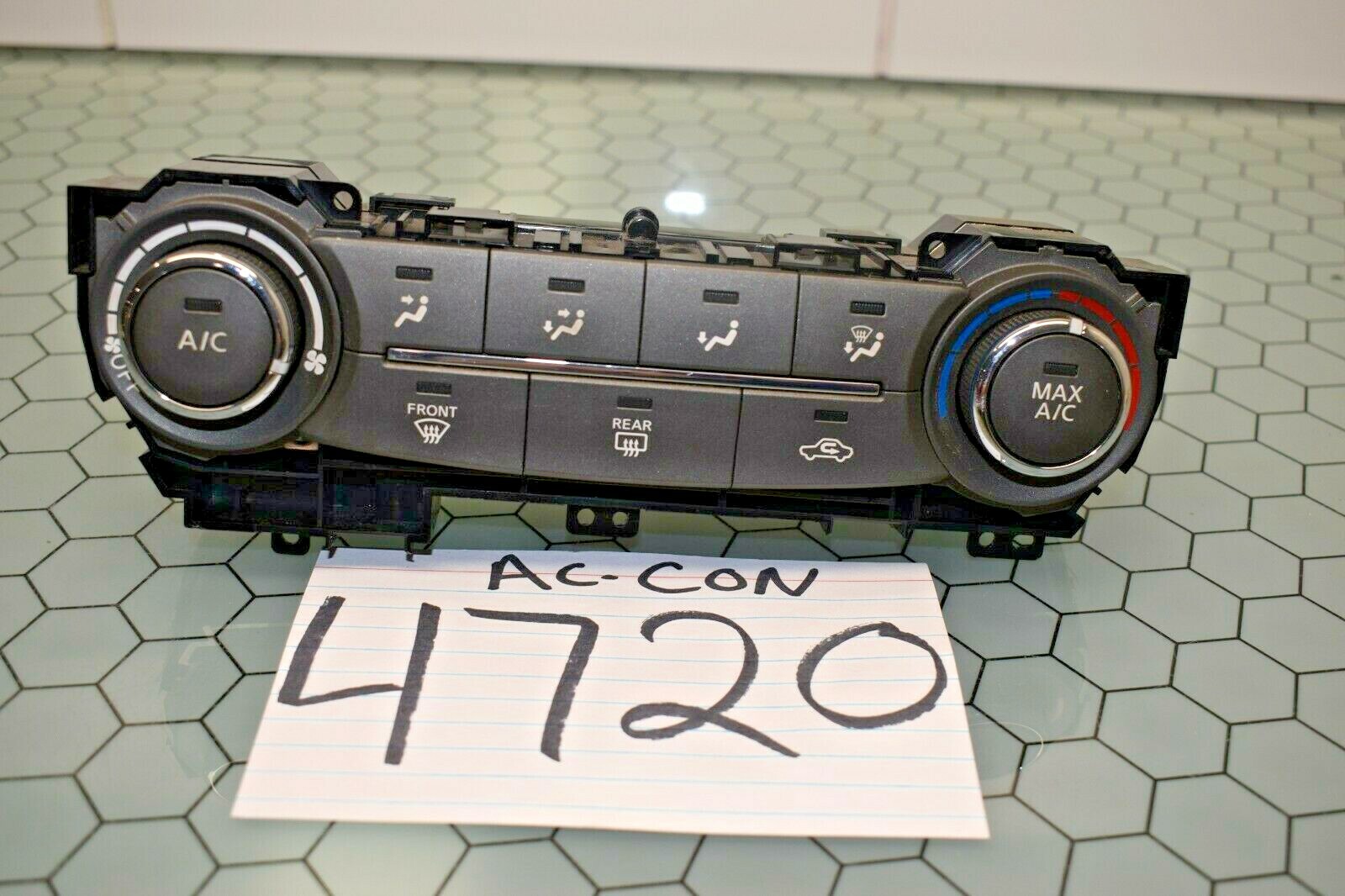 2013 2014 Nissan Sentra AC and Heater Control Used Stock #4720-AC 