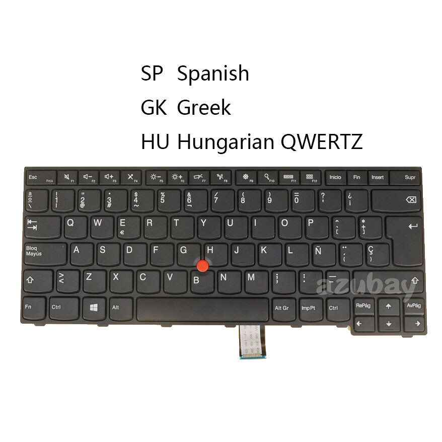 【美品】Lenovo ThinkPad E495 カスタマイズ済（英語キーボード SP HU GK Laptop Keyboard for Lenovo Thinkpad E470 (20H1 20H2