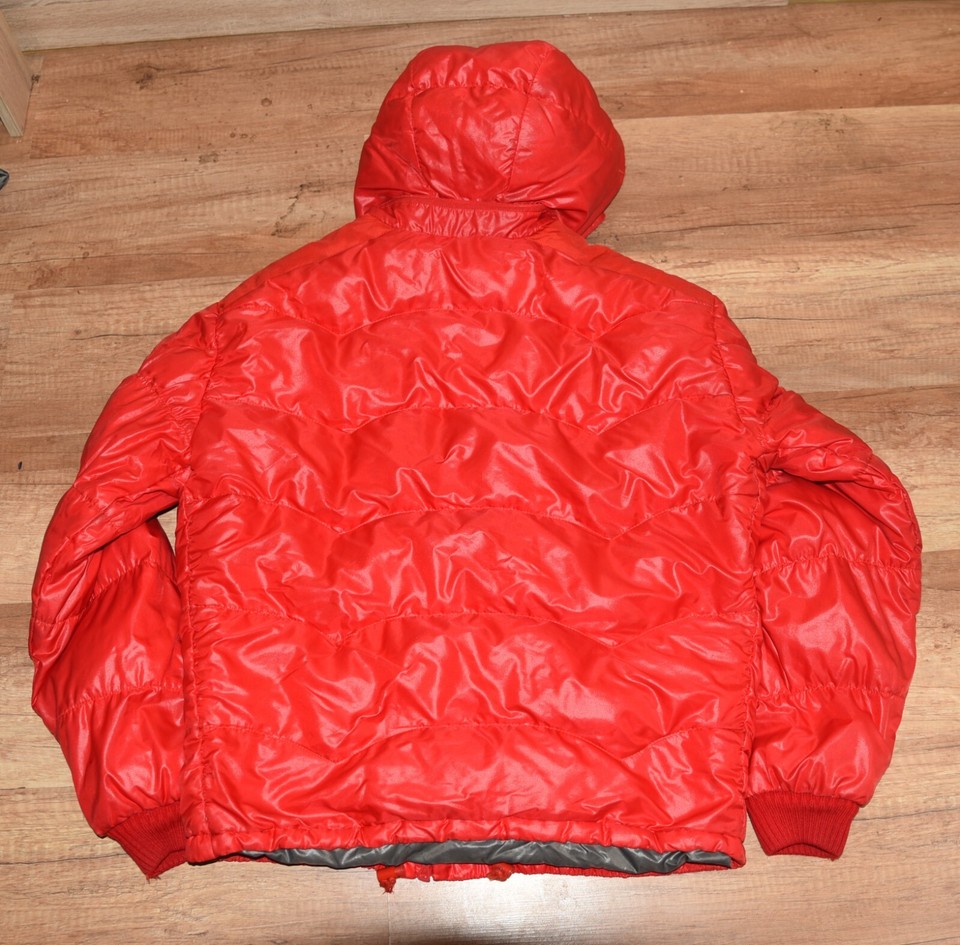 Doudoune Vintage MILETT Pour Alpinisme – Bleu – Taille 2XL – Nylon – Occasion Très Bon état