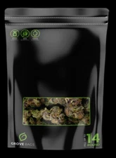 Grove Bags - TerpLoc Technology ~ Quarter Pound 1/4 Lb Bag - 4 Oz. ( pack of 5 )