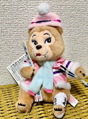 Disneyland Country Bear Jamboree Teddi Barra Plush Doll Christmas