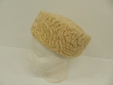 GORGEOUS HAT Women's LADIES ROUND CREAM COLOR HAT