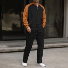 Mens Sweatsuits 2 Piece Sport Tracksuit Jogger Sweat Suits Jogging Outfits