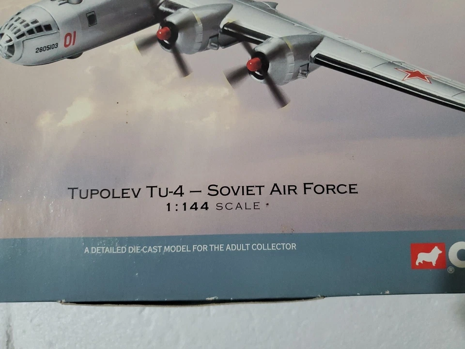 Corgi 1/144 Scale Aircraft AA31804 - Tupolev TU-4 Soviet Air Force Diecast - Image 2 of 4