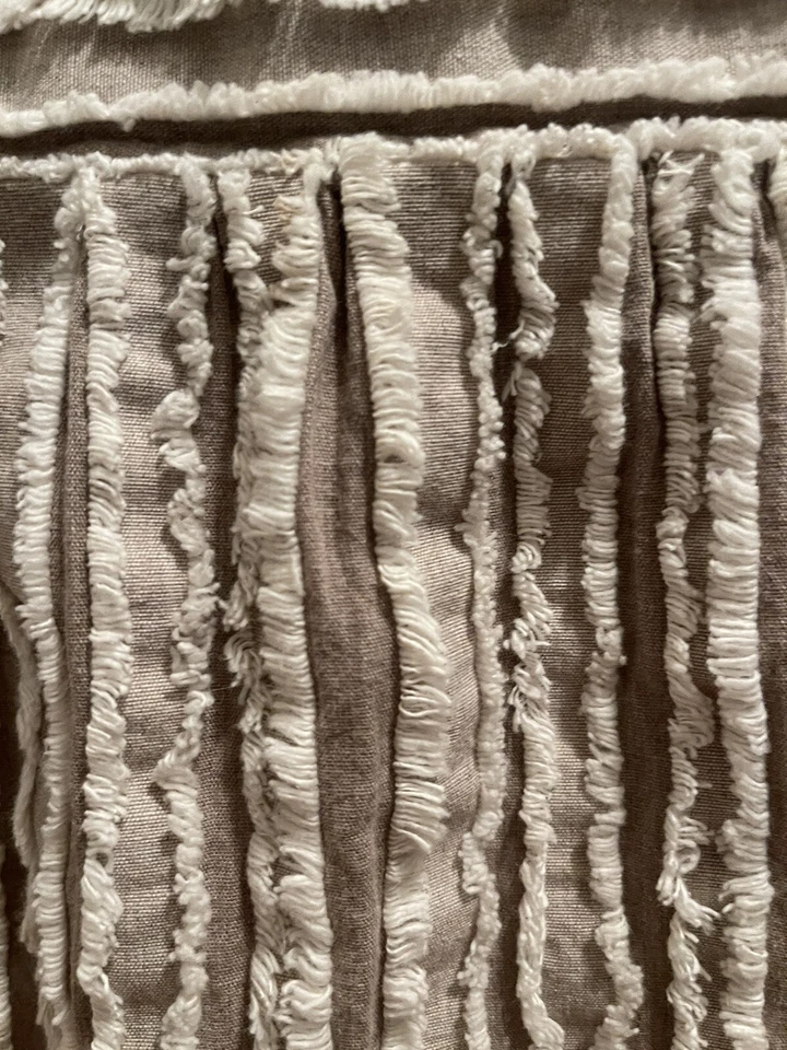 Anthropologie MAEVE Size L Cotton Chenille Tie Strap Summer Top EUC - Image 3 of 4