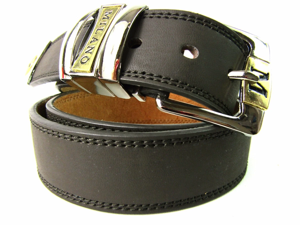 Ebay leather cheap belts mens