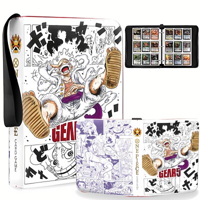 Card Book Holder Binder Album Collection One Piece 400/900 Trading TCG Card Case