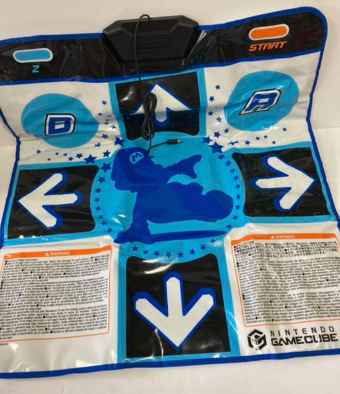 Dance Dance Revolution Mario Mix Bundle GameCube Mat Pad