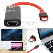 USB 3.1 Type C Male To HDMI Female Adapter Converter Cable For Macbook 4K HDTV