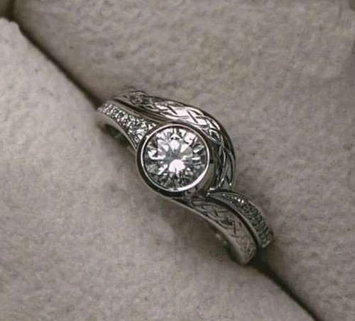 3.50Ct Round Cut Lab-Created Diamond Wedding Ring 14k White Gold Plated