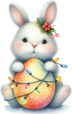 Osterhase Kaninchen Wandbild Schlafzimmer Fenster Dekor Vinyl Aufkleber Abziehbild 6 Größen