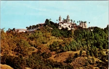 Vintage Postcard Hearst Castle View San Simeon California