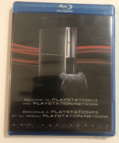 Welcome to Playstation 3 and Playstation Network Blu-ray Disc PS3 New Sealed - Picture 1 of 2