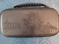 The Legend of Zelda Breath of the Wild Nintendo Switch Carrying Case Black