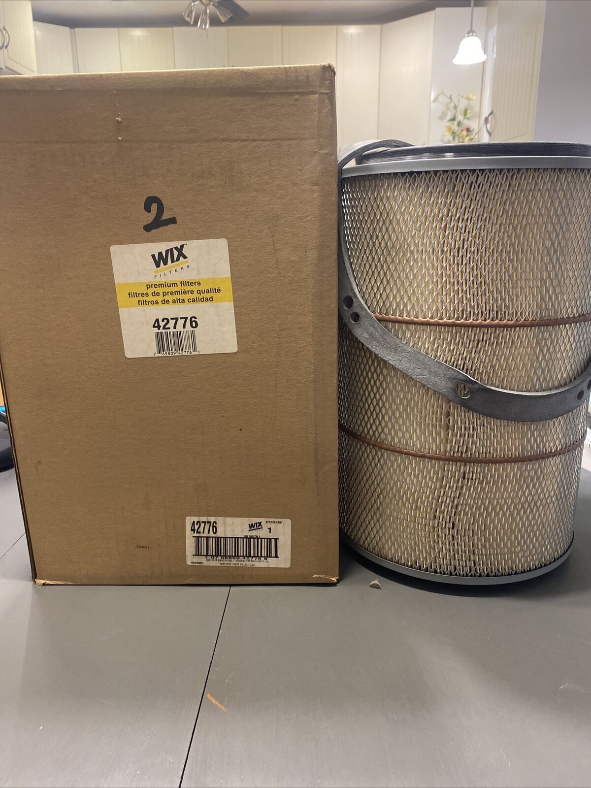 Air Filter Wix 42776 Ford Heavy Duty Truck With Cat Engine