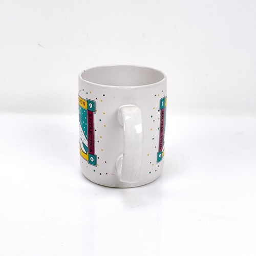 Tazza tazza tè caffè vintage Will Steger Expedition 1990 sigillo stile retrò anni 90 - Foto 4 di 8