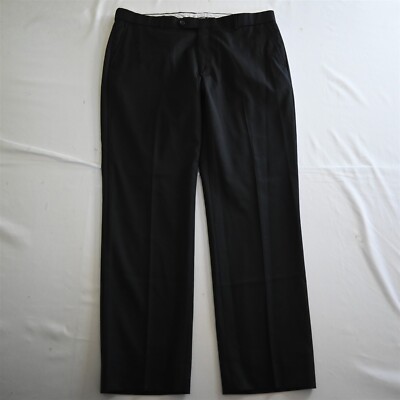 Ballin 38x32 Black M55499244 Gabor Super 120s Wool Mens Dress Pants