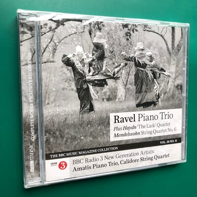 Ravel KLAVIERTRIO (Haydn Mendelssohn Quartette) Klassische CD Maida Vale BBC VERSIEGELT