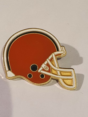 CLEVELAND BROWNS PIN NFL new metal pin badge HELMET - Picture 2 of 2