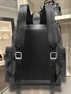 Michael Kors Cooper Men Logo Pocket Shoulder Backpack Travel  display picture 1
