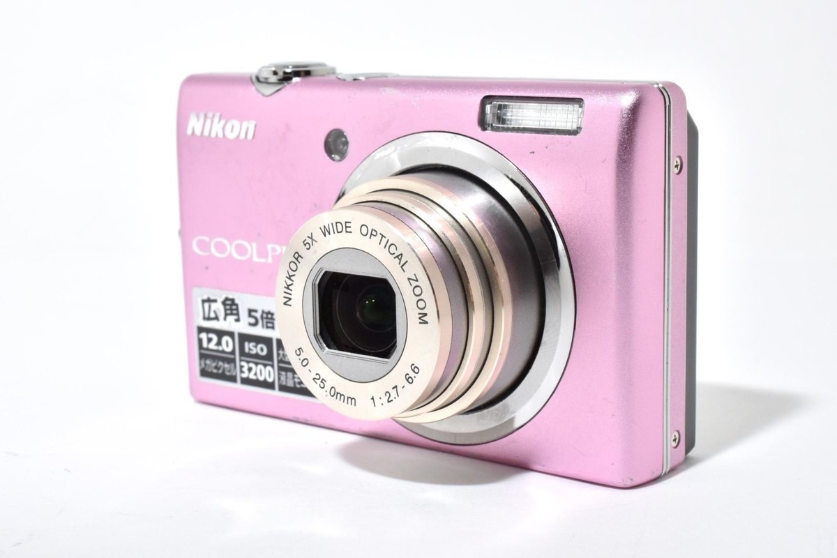 Nikon COOLPIX S570 Pink Digital Camera 12.0MP 5x Optical Zoom From