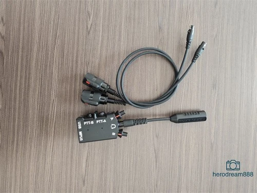 TAC SKY MPU5 Dummy Model Dual PTT Plastic Case Radio Dual PTT 6PIN Kenwood New