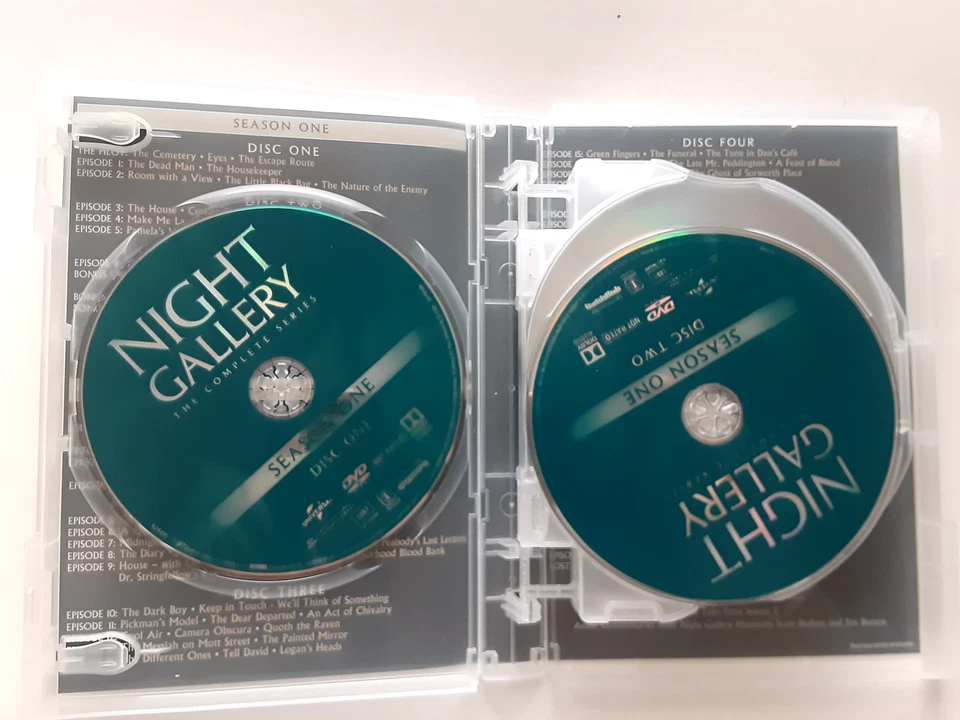 NIGHT GALLERY the Complete Series Seasons 1-3 (DVD 10-Disc Set) Great Condition - Image 3 of 4