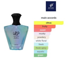 Afnan Turathi Electric Eau de Parfum Spray 3.0 fl oz Citrus Fruity Sweet