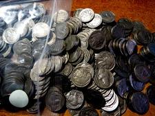 Bulk Lot of 100+ Deep Full Date All Coins 1/4 to 7/8 Horns Buffalo Nickels K1