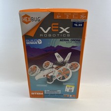 HEXBUG VEX Robotics Aerial Drone Explorer STEM Kit 75 Pieces Snap Build New
