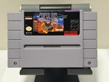 Super Nintendo SNES Populous Authentic OEM Cartridge USA Clean Label Tested