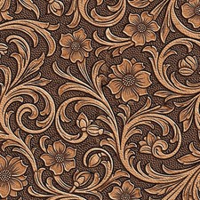 Tooled Leather 79 - 16" x 48" Hydrographic Film Hydro Dipping