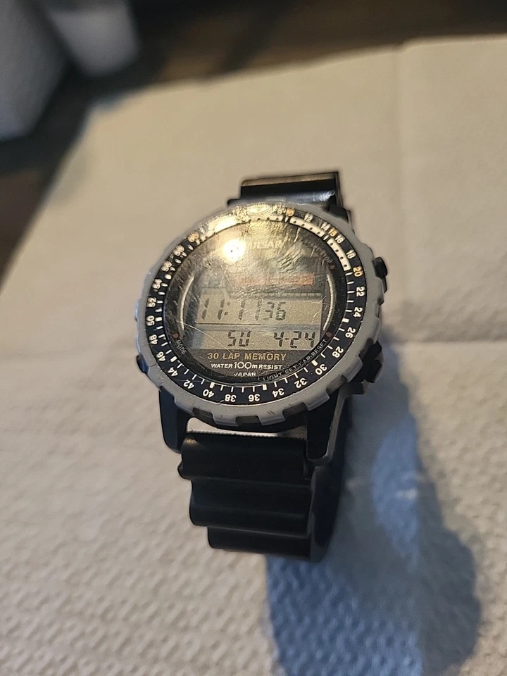 Cronógrafo digital Pulsar W359-5A10 vintage años 90 Foto 3 de 4