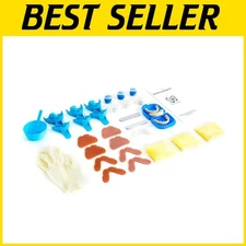 Comprehensive DIY Denture Kit with Synthetic Teeth: Create Your Unique Smile