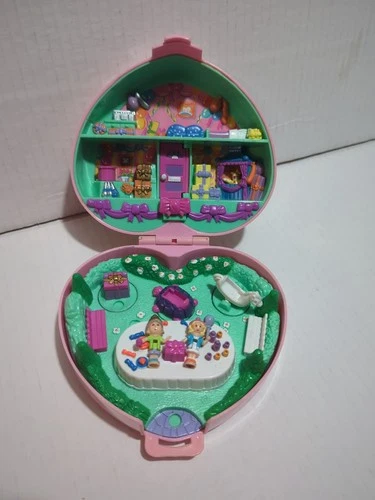 1992 Vintage Polly Pocket Bluebird Partytime Stamper Playset
